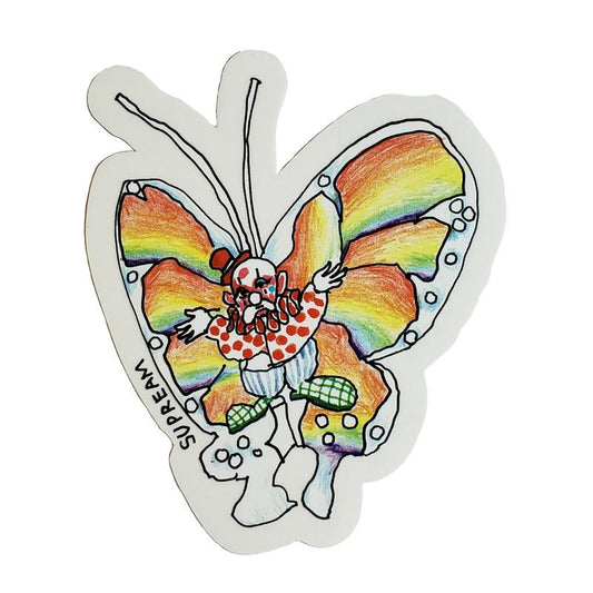 Supreme Gonz Butterfly Sticker