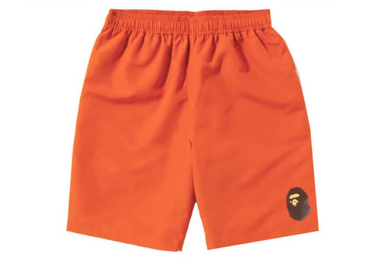 A Bathing Ape Beach Japan 2022 Exclusive Pack Shorts Orange