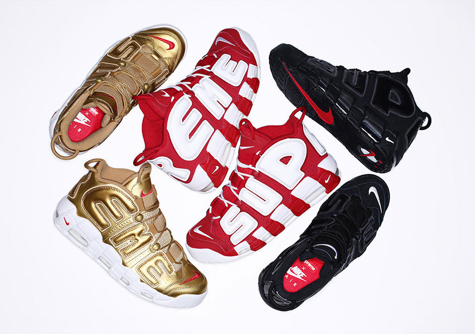 All Aboard The Hype Train: The Supreme x Nike Air More Uptempo Drops This Thursday
