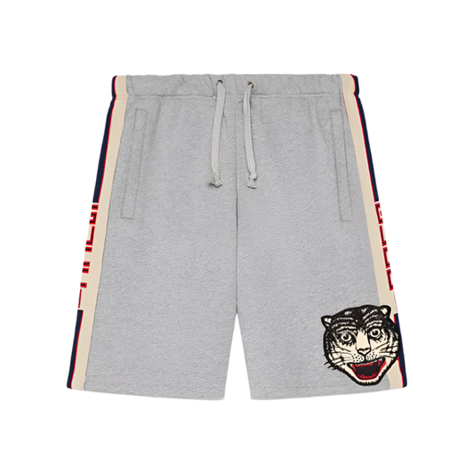 Gucci Tiger Logo Track Shorts