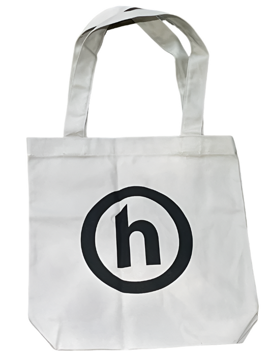 Hidden H Logo Tote Natural