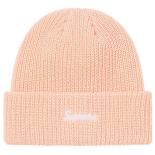 Supreme Loose Gauge Beanie (SS21) Beige