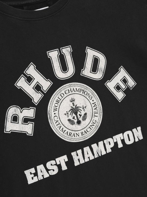 Rhude Hampton Catamaran Tee Black