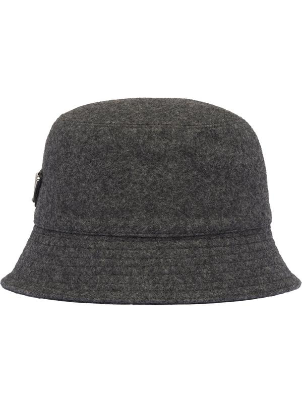 Prada Wool Loden Bucket Hat