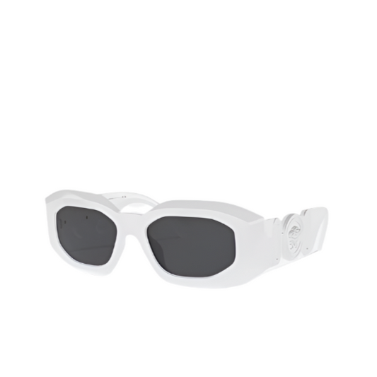 Versace Maxi Medusa Biggie Sunglasses White