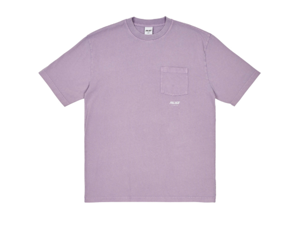 Palace Pigment Pocket T-Shirt Purple