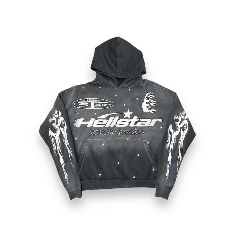 Hellstar Racer Hoodie Black