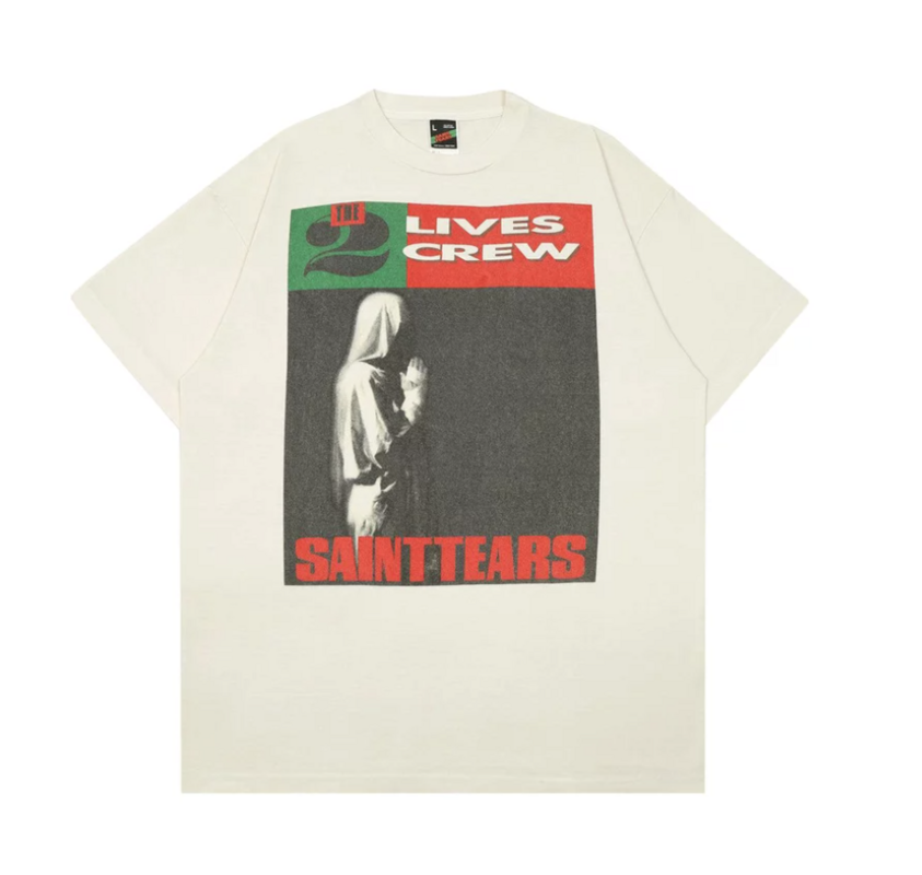 Saint Michael x Denim Tears 2 Lives Crew Tee