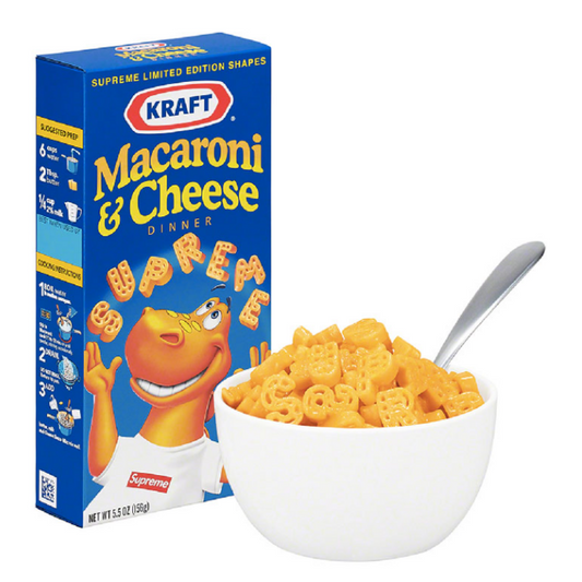 Supreme Kraft Macaroni & Cheese 8x Lot (Not Fit For Human Consumption)