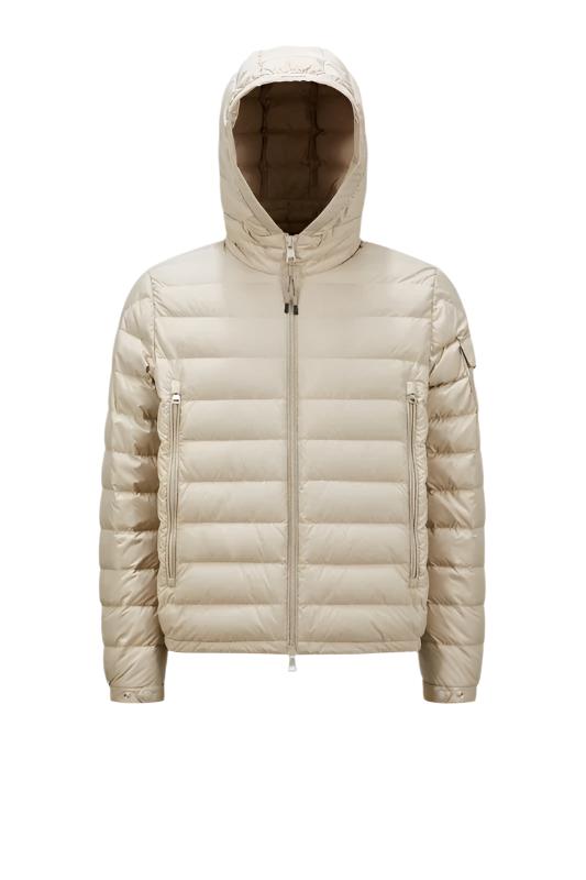 Moncler Galion Short Down Jacket Beige