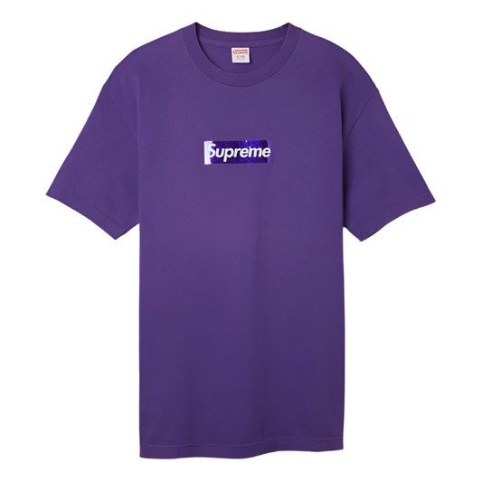 Supreme Holographic Box Logo Tee 2006 Purple