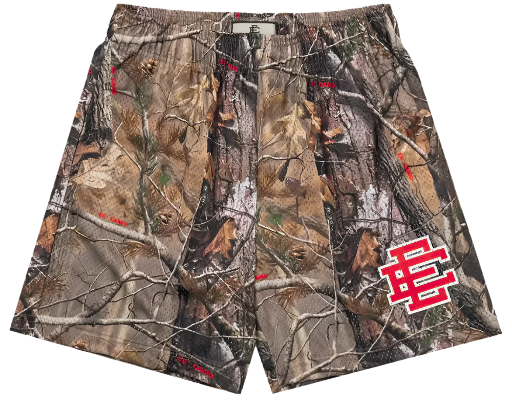 Eric Emanuel EE Shorts Camo Red