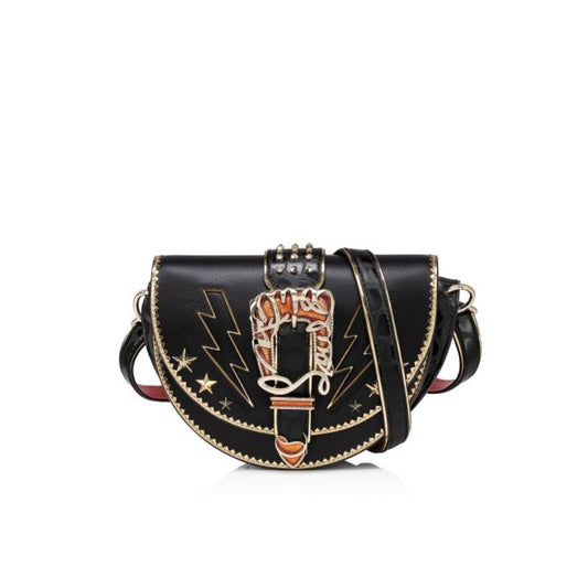 Christian Louboutin Giddy Crossbody Bag - Nappa leather and alligator