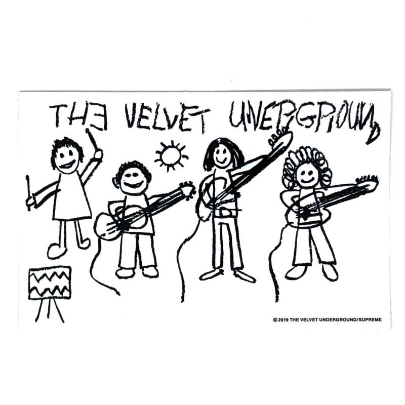 Supreme The Velvet Underground Sticker