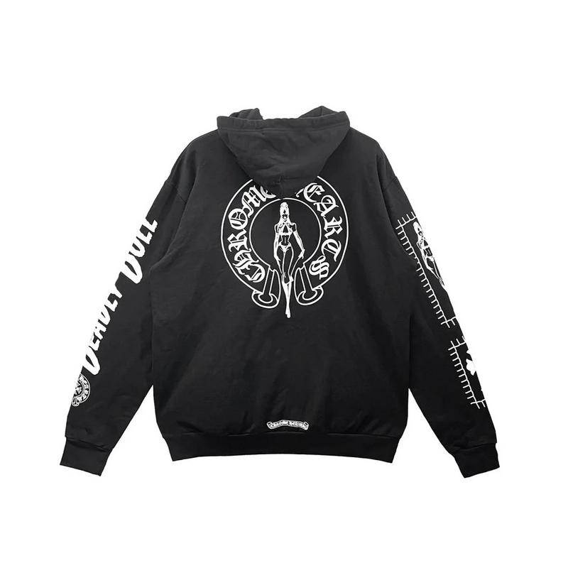 Chrome Hearts Deadly Doll Hoodie Black