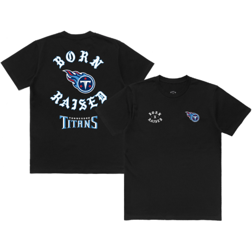 Born N Raised x Tennessee Titans Tee Black