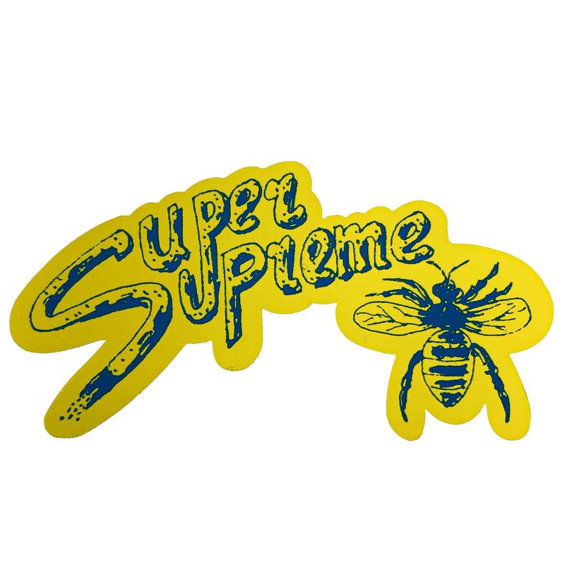Supreme Super Supreme Sticker Yellow