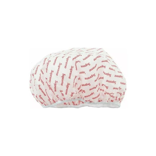 Supreme Shower Cap Lot SS19 Season Gift White/Red