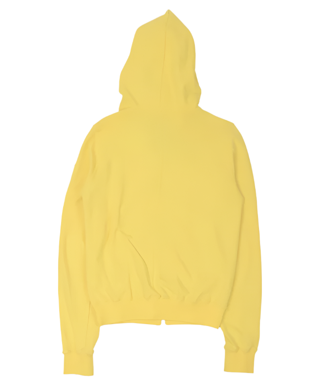 Rick Owens x Champion Zip Up Hoodie Yellow