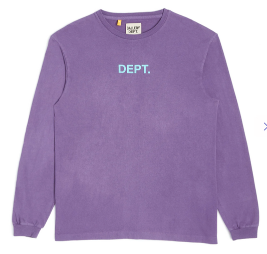Gallery Dept. DEPT L/S Tee Purple