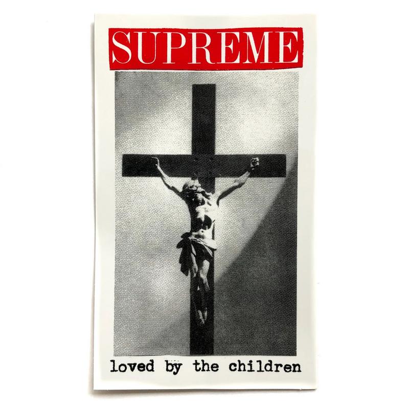 Supreme Loved by the Children Sticker