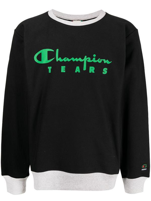 Denim Tears x Champion Logo Crewneck