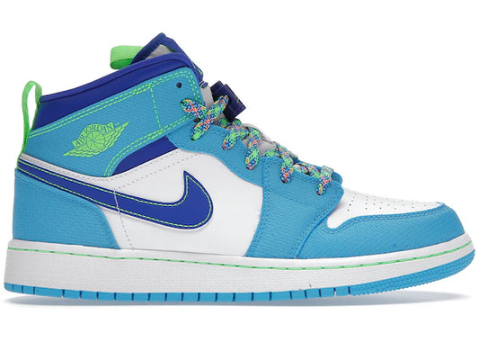 Jordan 1 Mid SE Sprite Blue (GS)