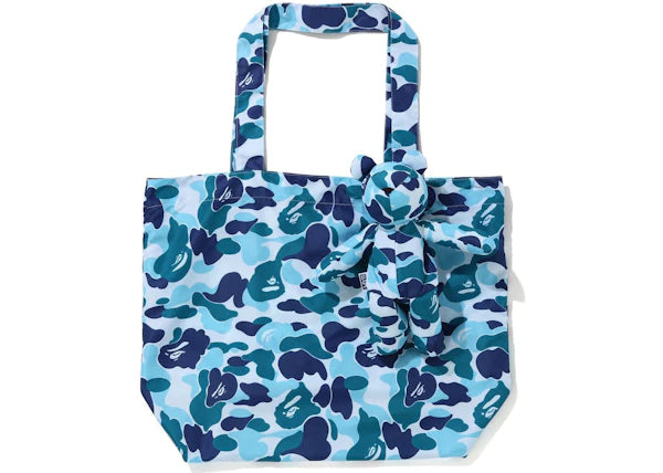 BAPE ABC Camo Bear Eco S Bag Blue