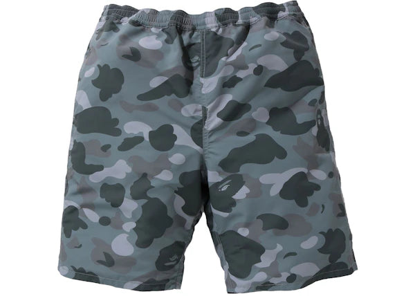 BAPE Color Camo Reversible Shorts Gray