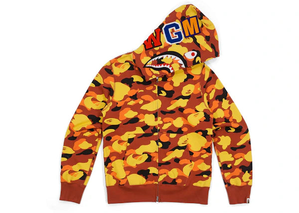 BAPE 1st Camo WGM Shark Orange