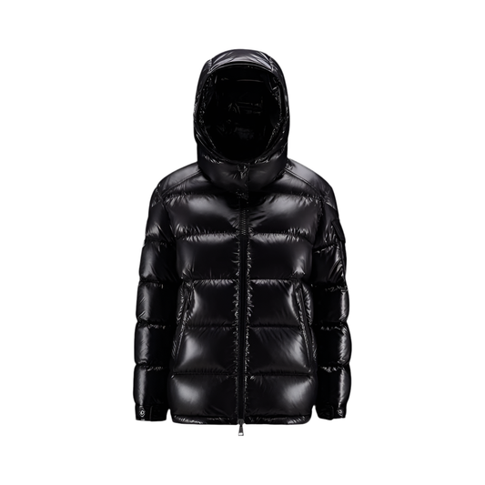 Moncler Maire Short Down Jacket Black