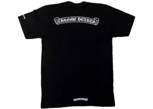 Chrome Hearts Scroll Logo Pocket T-shirt Black