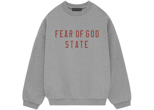 Fear of God Essentials Fleece II Crewneck Dark Heather