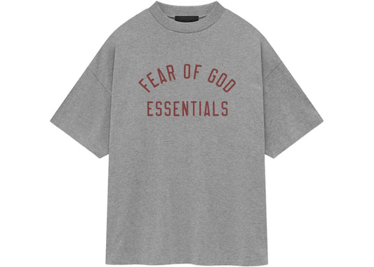 Fear of God Essentials Jersey Crewneck Tee Dark Heather