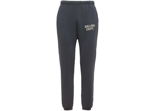 Gallery Dept. English Logo Cotton Sweatpants Navy