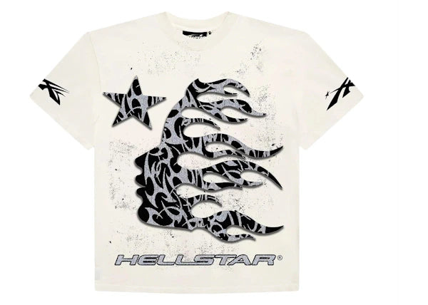 Hellstar Glitter P2P T-shirt White