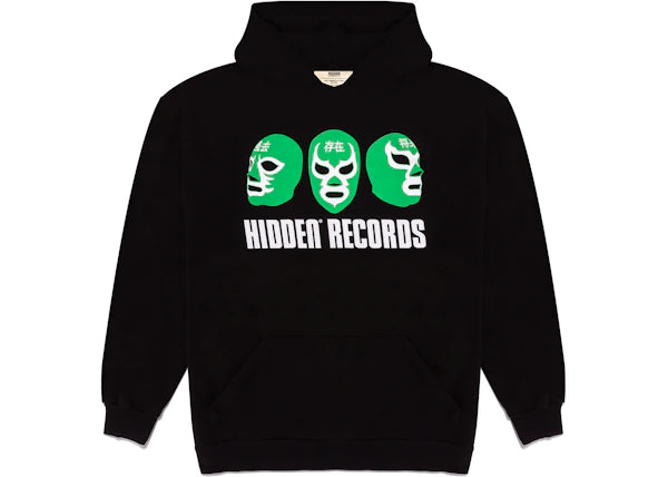 Hidden NY Records Hoodie Blck