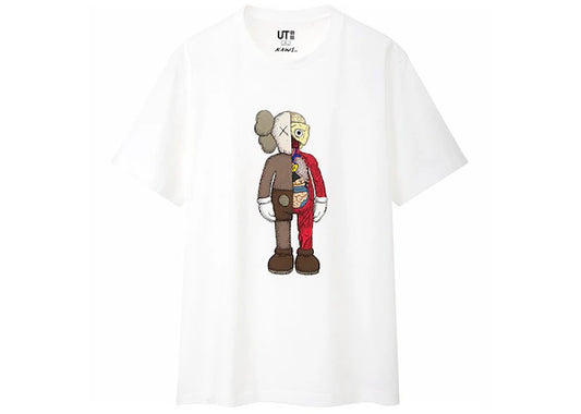 KAWS x Uniqlo Flayed Tee (US Sizing) White