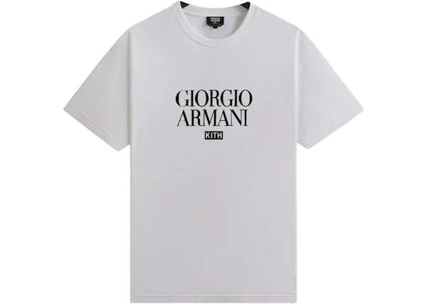 Kith x Giorgio Armani Tee White