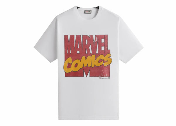 Kith x Marvel Comics Vintage Tee White