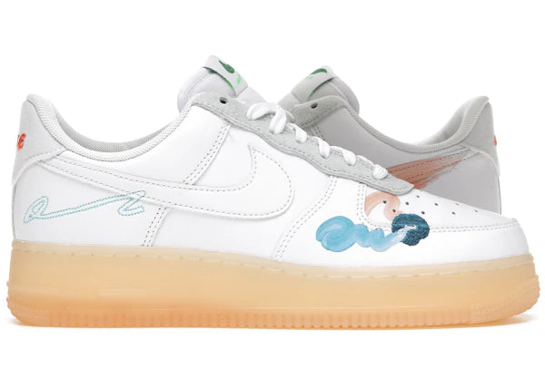 Nike Air Force 1 Flyleather Mayumi Yamase White