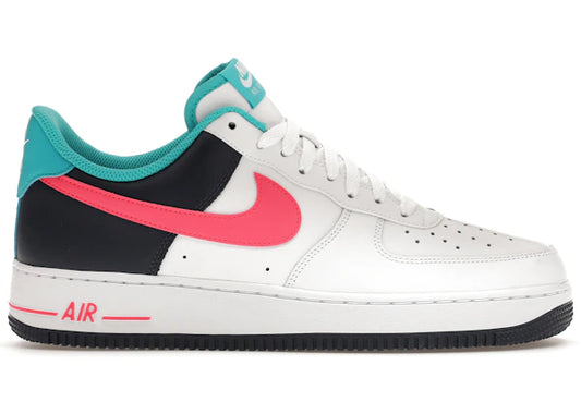 Nike Air Force 1 Low White Thunder Blue Dusty Cactus Racer Pink