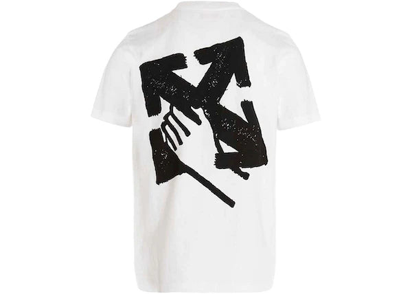 OFF-WHITE Hand Arrow Tee White/Black