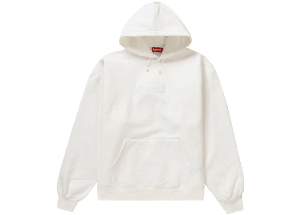 Supreme Box Logo Hooded Sweatshirt (FW23) White