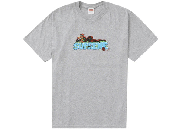 Supreme Catwoman Tee Heather Grey