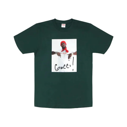 Supreme Gucci Mane Tee Green