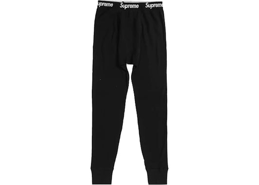 Supreme Hanes Thermal Pant (1 Pack) Black