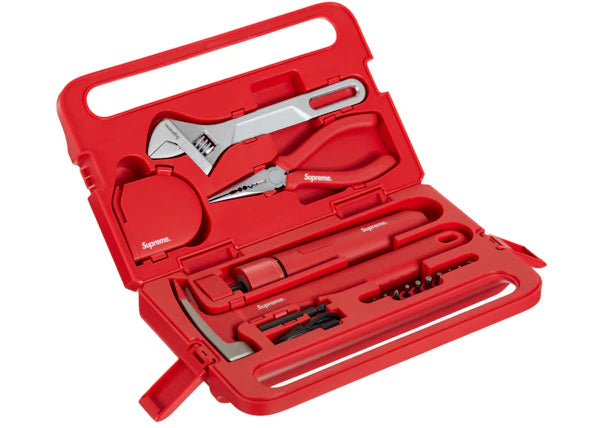 Supreme Hoto 5-Piece Tool Set Red