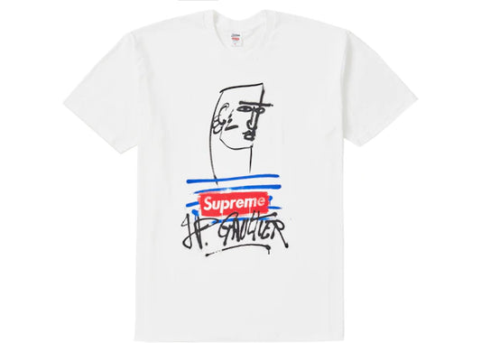 Supreme Jean Paul Gaultier Tee White