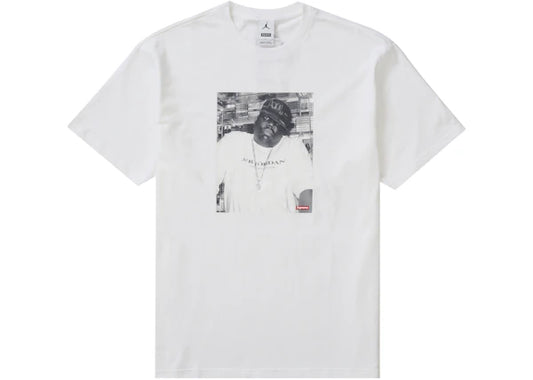 Supreme Jordan Biggie S/S Top White